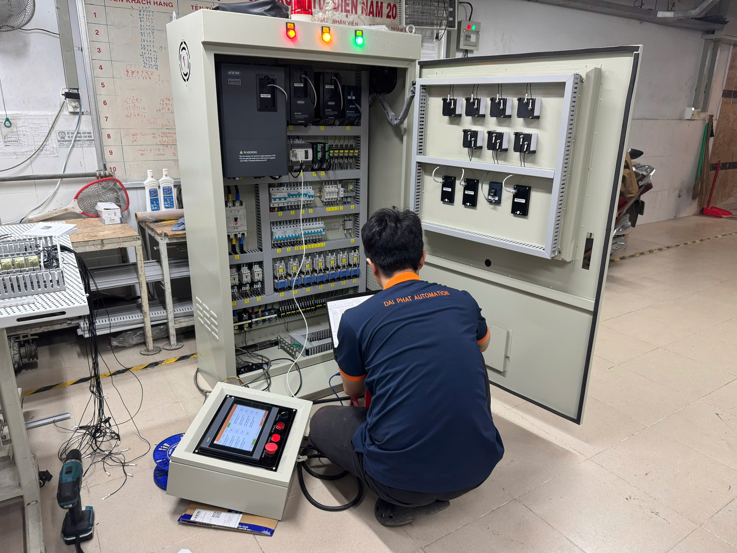 Dự án lắp đặt biến tần cho nhà máy dệt