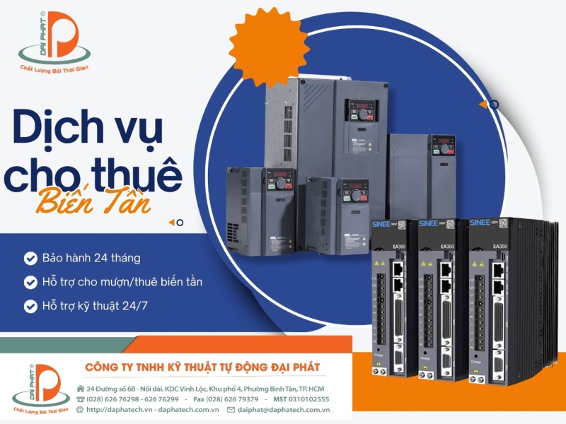 DỊCH VỤ CHO THUÊ BIẾN TẦN ENC